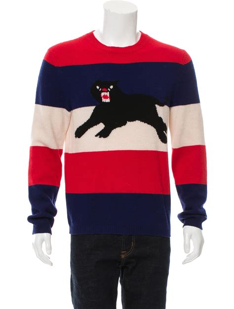 gucci panther sweater